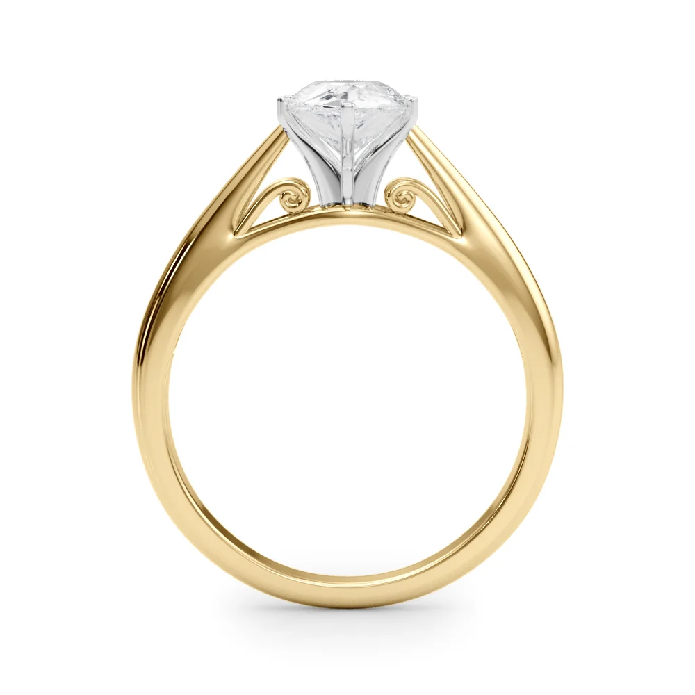 Solitaire Cathedral Engagement Ring - Image 82