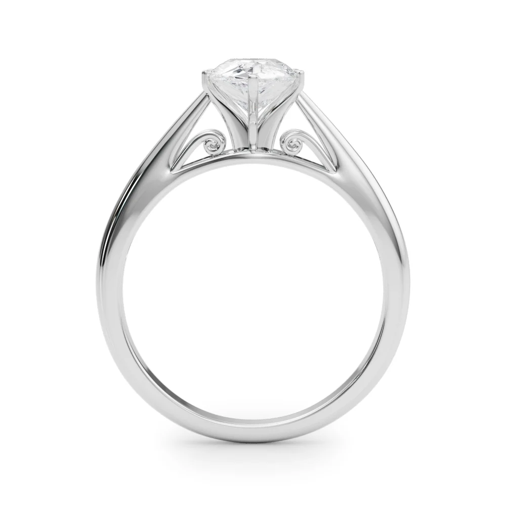 Solitaire Cathedral Engagement Ring - Image 77