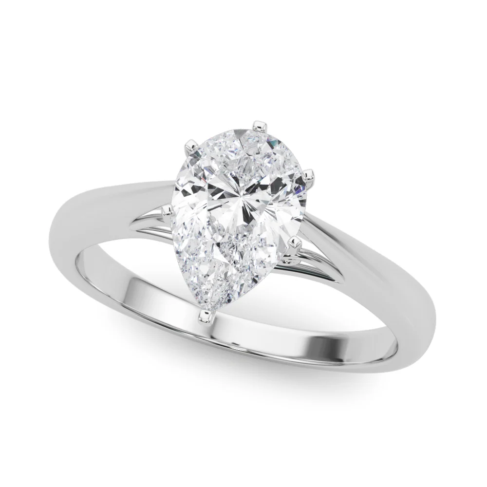 Solitaire Cathedral Engagement Ring - Image 76