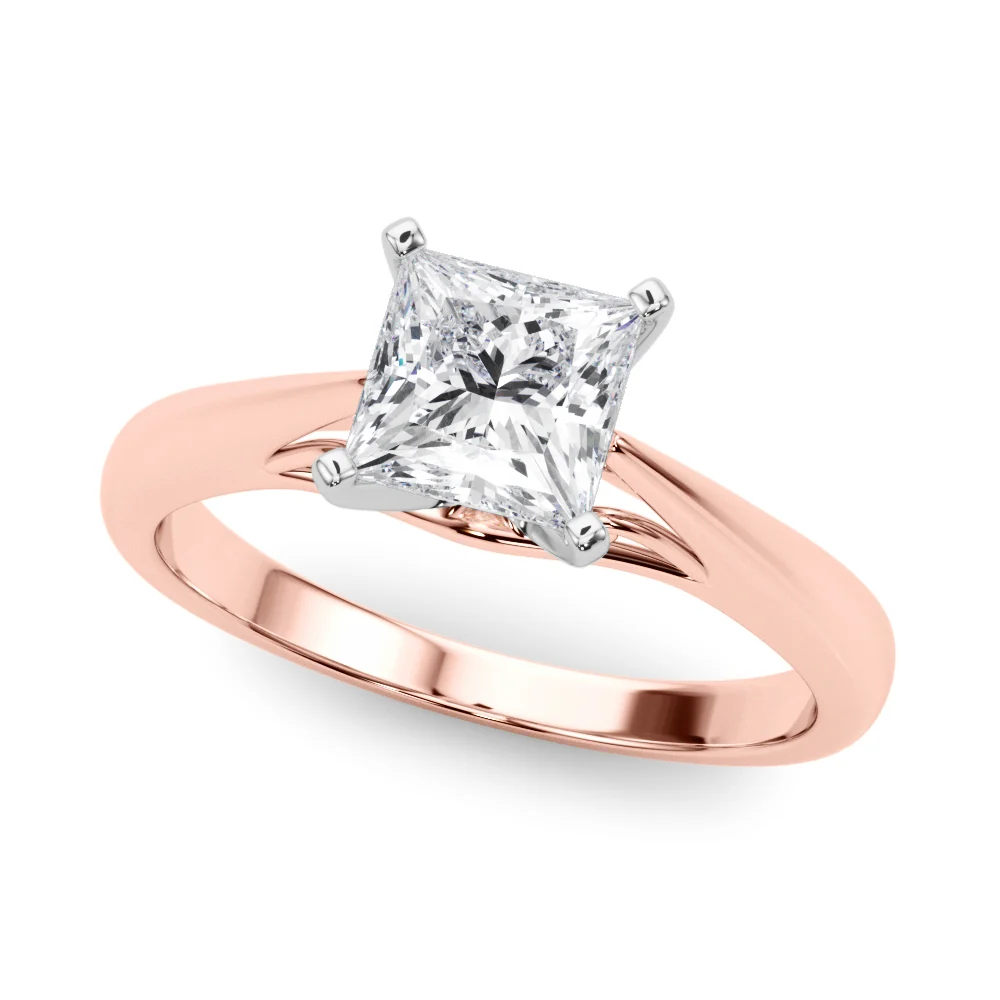 Solitaire Cathedral Engagement Ring - Image 71