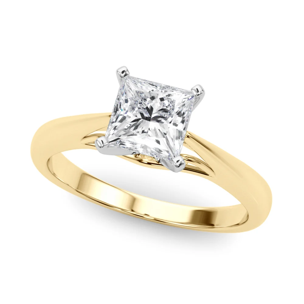 Solitaire Cathedral Engagement Ring - Image 66