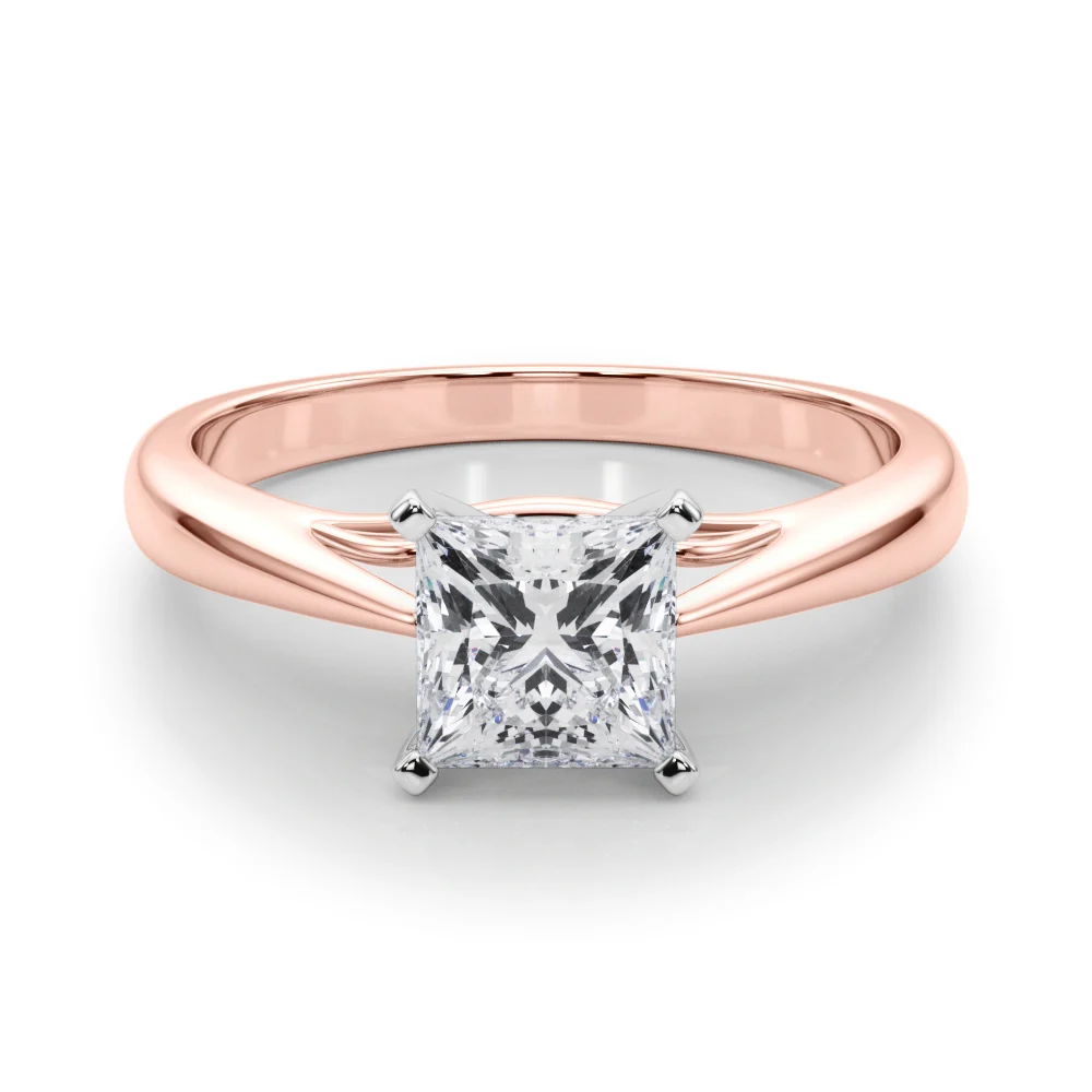 Solitaire Cathedral Engagement Ring - Image 73