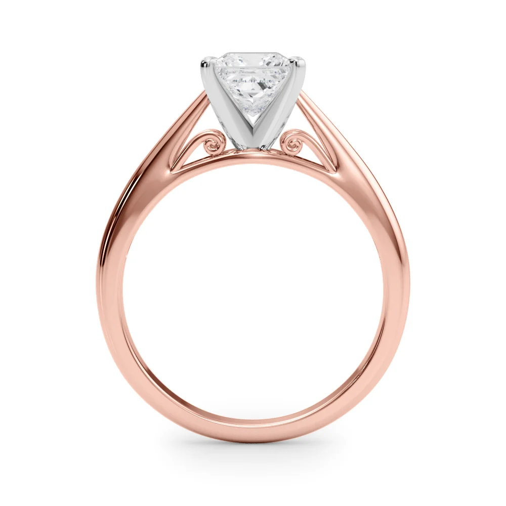 Solitaire Cathedral Engagement Ring - Image 72