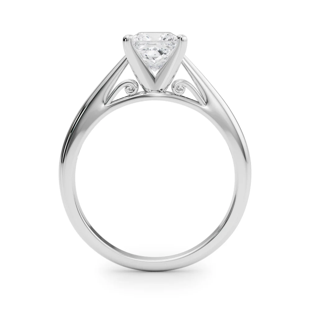 Solitaire Cathedral Engagement Ring - Image 62