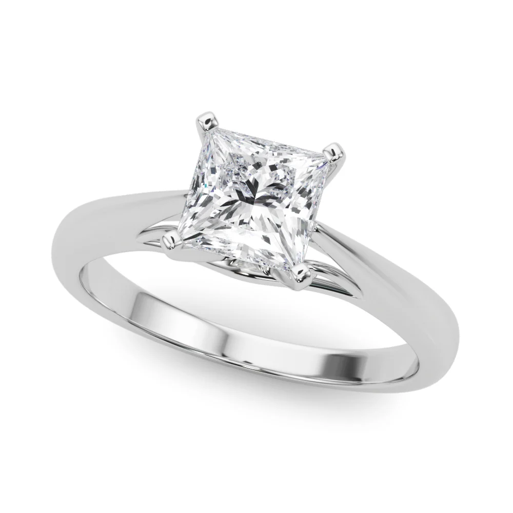 Solitaire Cathedral Engagement Ring - Image 61