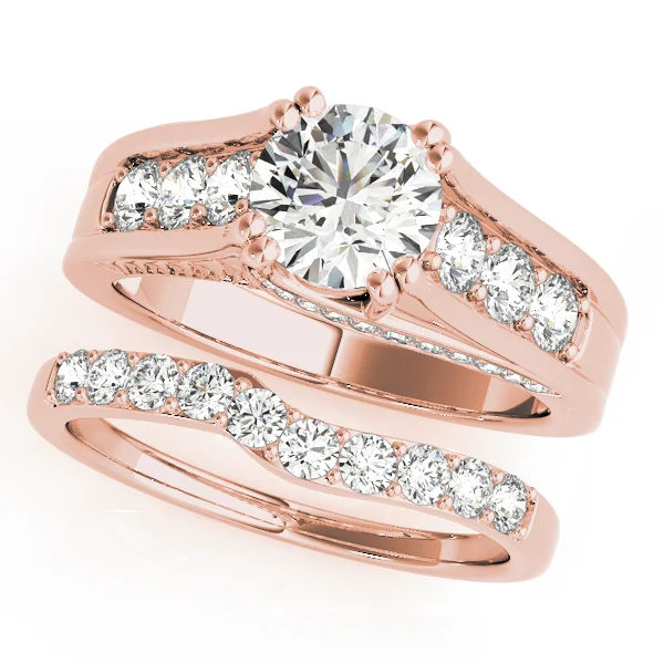 Channel Set Single Row Engagement Ring - Image 9