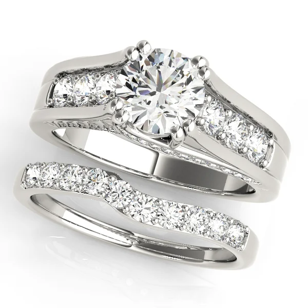 Channel Set Single Row Engagement Ring - Image 3