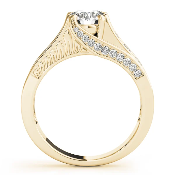 Channel Set Single Row Engagement Ring - Image 5