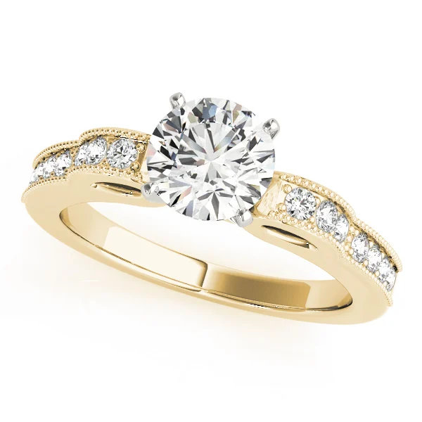 ENGAGEMENT RINGS SINGLE ROW PRONG - Image 4
