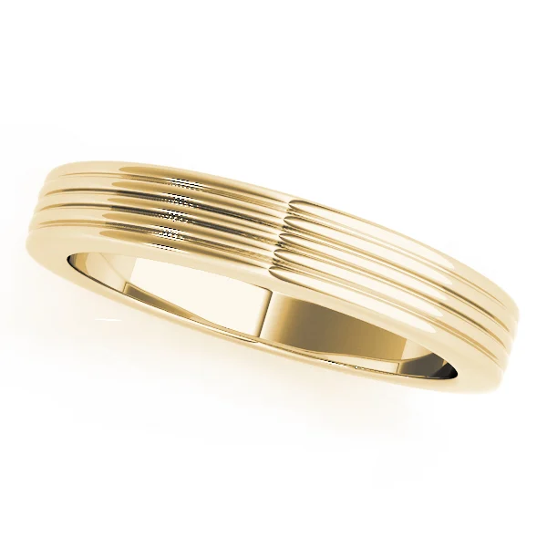 Gold Wedding Band - Image 3