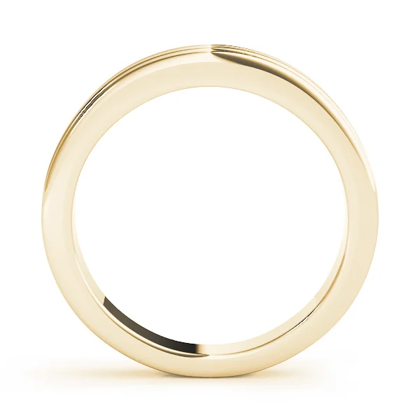 Gold Wedding Band - Image 4