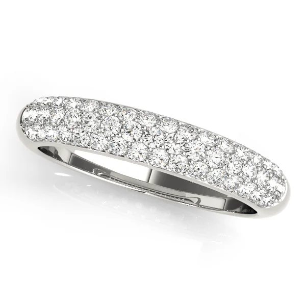 Pavé Set Wedding Band