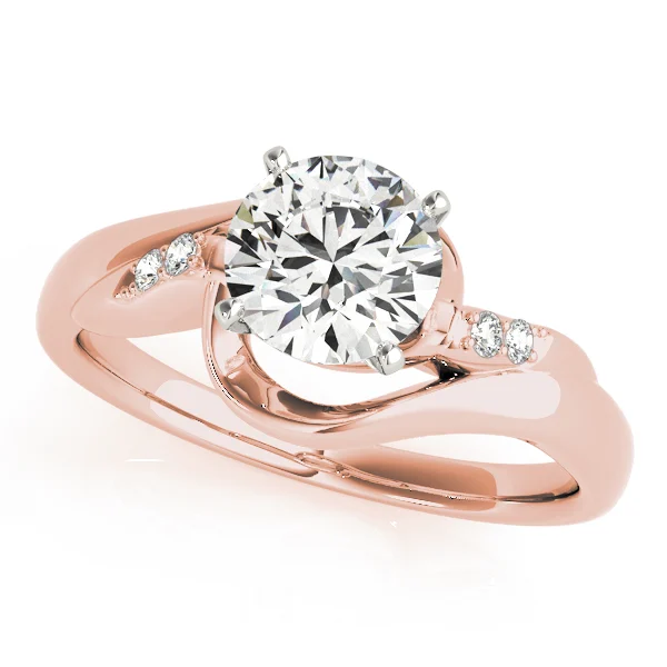 Bypass Swirl Engagement Rings - Image 7