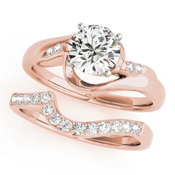 Bypass Swirl Engagement Rings - Image 9