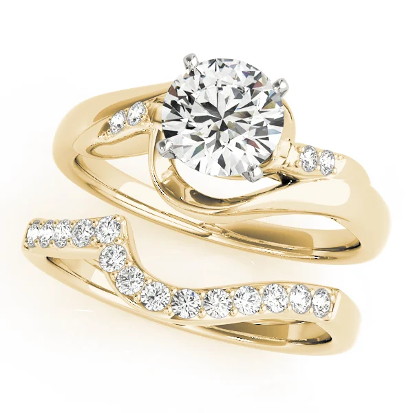 Bypass Swirl Engagement Rings - Image 6