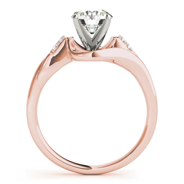 Bypass Swirl Engagement Rings - Image 8