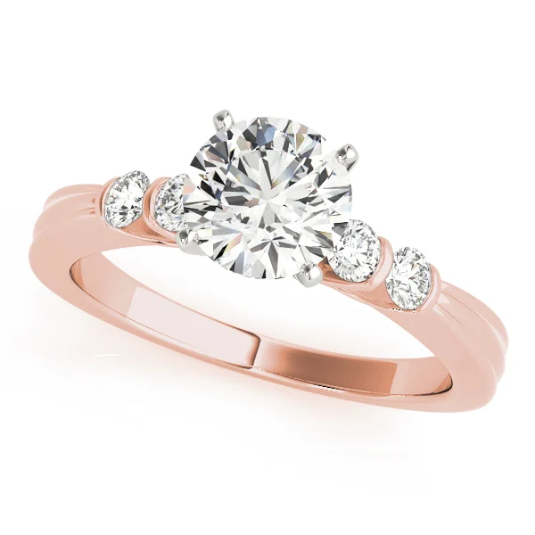 Single Row Prong Set Engagement Rings - Image 7