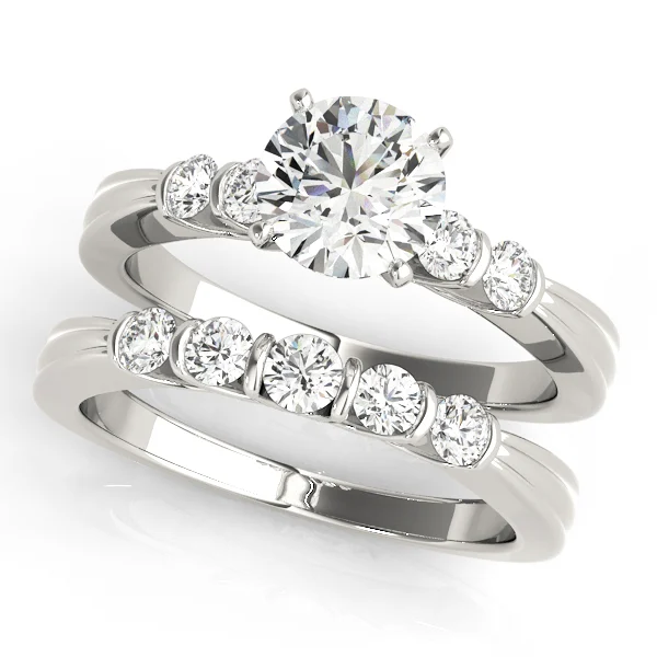 Single Row Prong Set Engagement Rings - Image 3