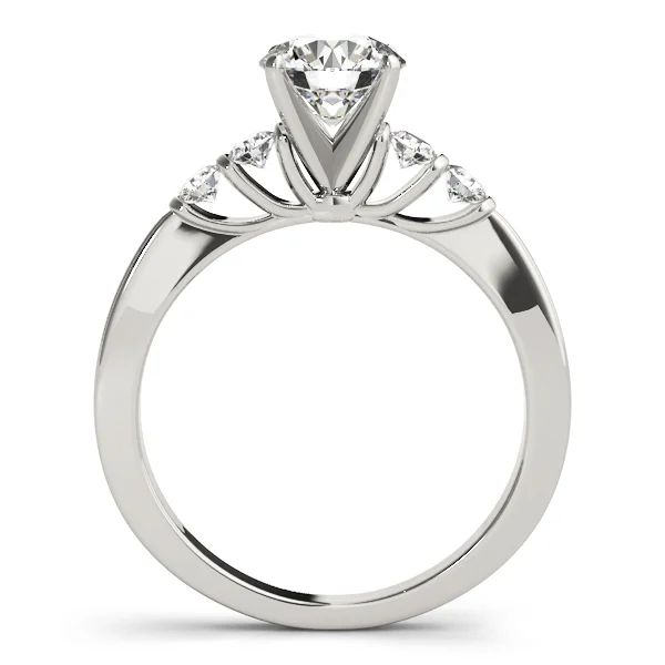 Single Row Prong Set Engagement Rings - Image 2