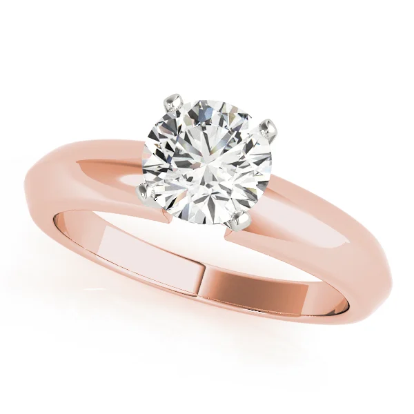 Solitaire Peghead Engagement Ring - Image 7