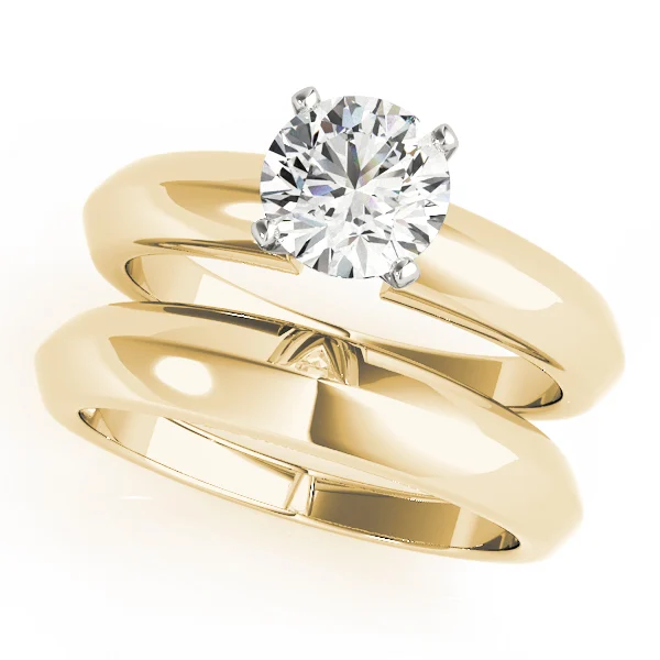 Solitaire Peghead Engagement Ring - Image 6