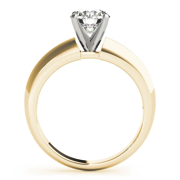 Solitaire Peghead Engagement Ring - Image 5