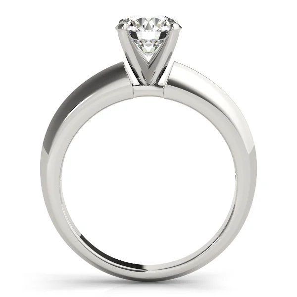 Solitaire Peghead Engagement Ring - Image 2