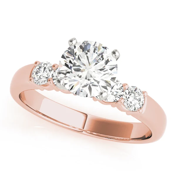 Shared Prong Engagement Ring - Image 7