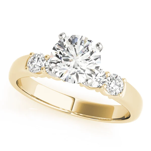 Shared Prong Engagement Ring - Image 4