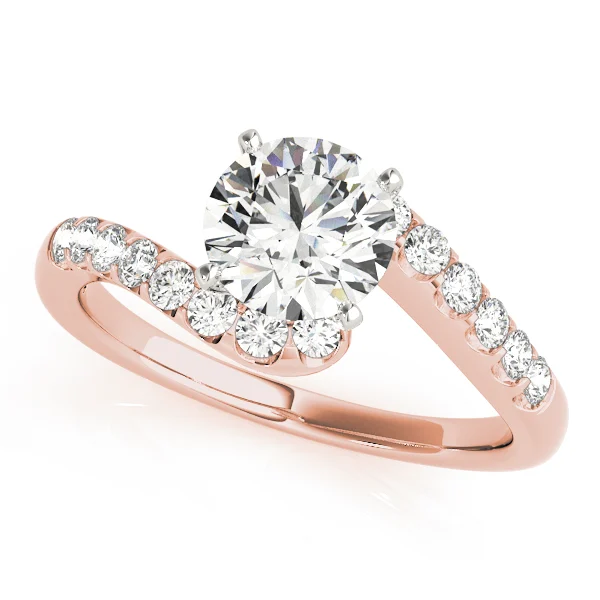 Bypass Split Prong Engagement Rings - Image 7