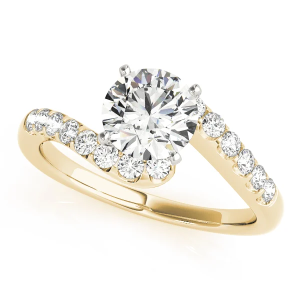 Bypass Split Prong Engagement Rings - Image 4
