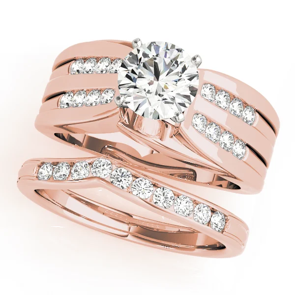 Multirow Channel Set Engagement Ring - Image 9