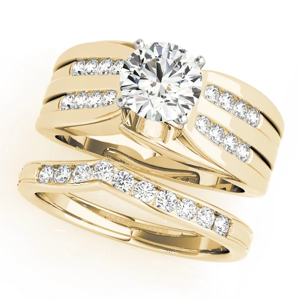 Multirow Channel Set Engagement Ring - Image 6