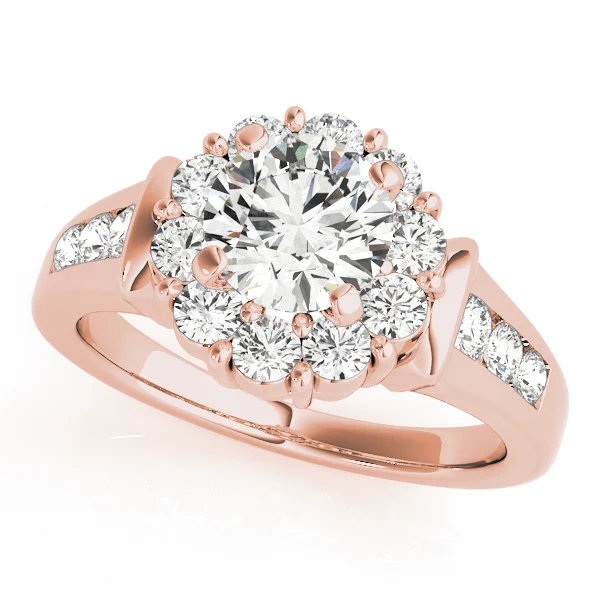 ENGAGEMENT RINGS HALO ROUND - Image 7