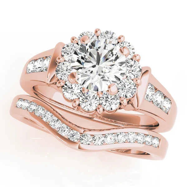 ENGAGEMENT RINGS HALO ROUND - Image 9