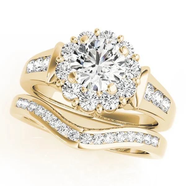 ENGAGEMENT RINGS HALO ROUND - Image 6
