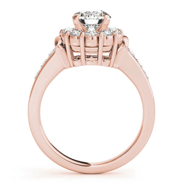 ENGAGEMENT RINGS HALO ROUND - Image 8