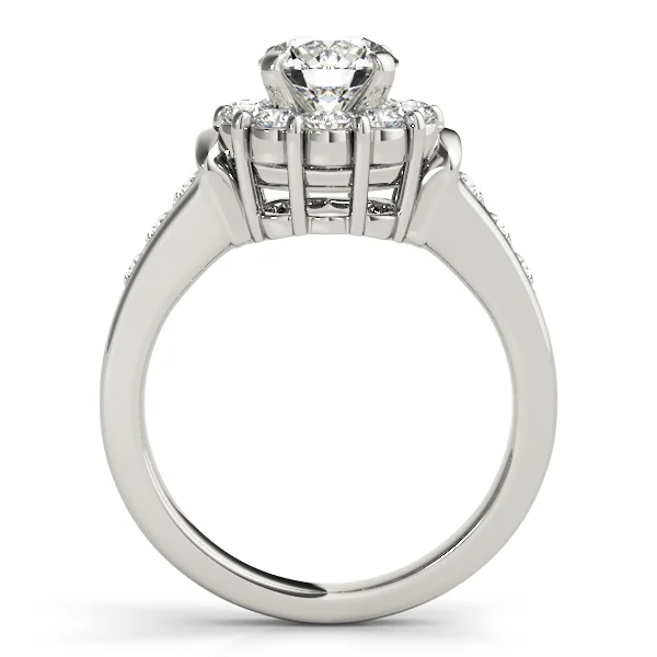 ENGAGEMENT RINGS HALO ROUND - Image 2