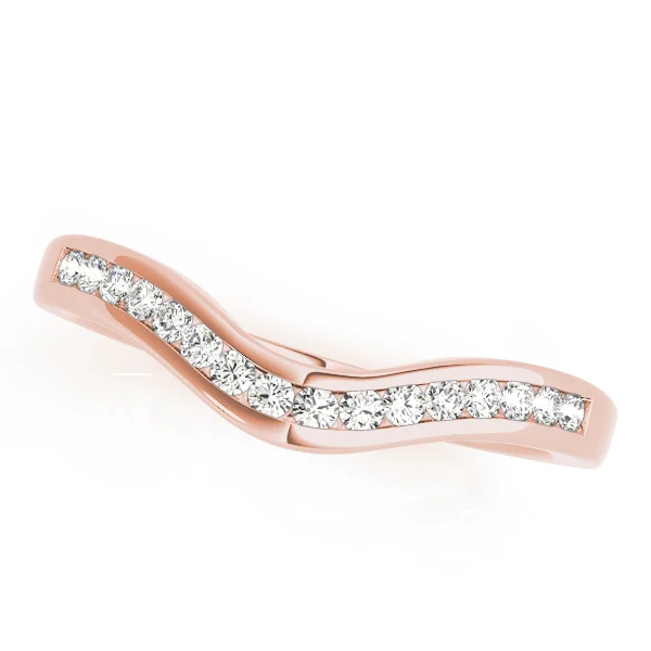 Channel Set Wedding Band - Image 5