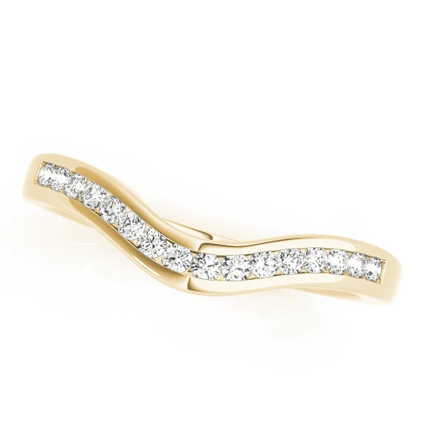 Channel Set Wedding Band - Image 3
