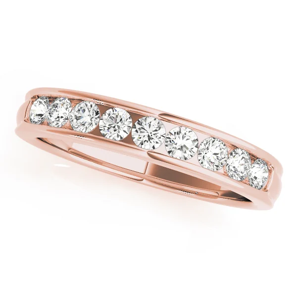 Channel Set Wedding Band - Image 5