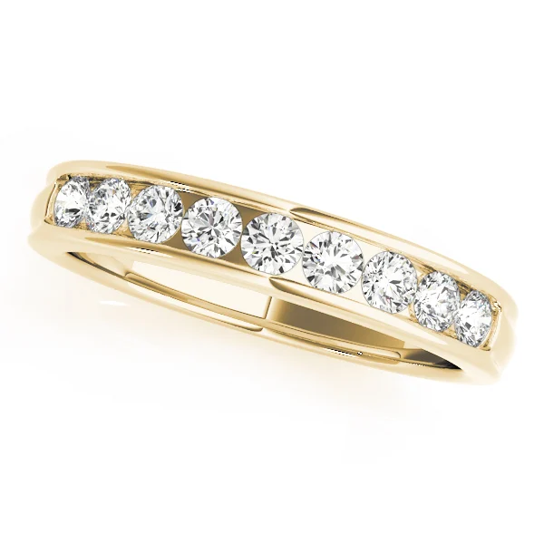 Channel Set Wedding Band - Image 3
