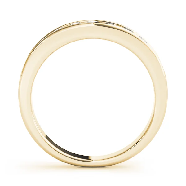 Channel Set Wedding Band - Image 4