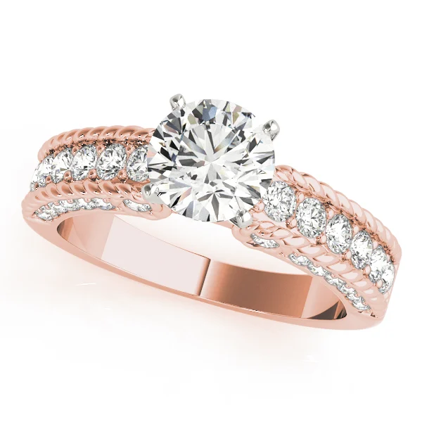 Channel Set Single Row Engagement Ring - Image 7