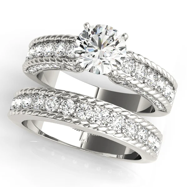 Channel Set Single Row Engagement Ring - Image 3