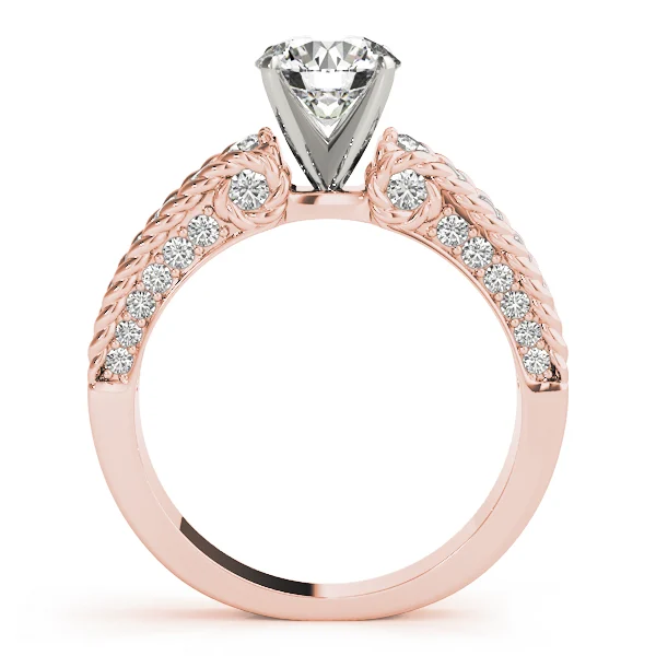 Channel Set Single Row Engagement Ring - Image 8