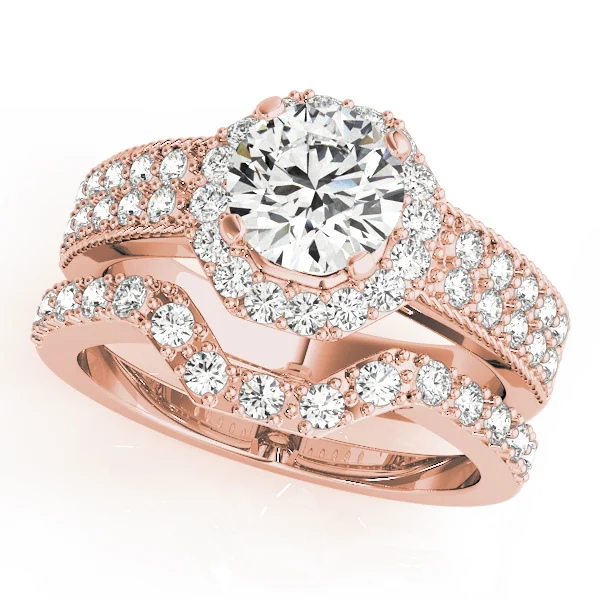 ENGAGEMENT RINGS HALO ROUND - Image 9