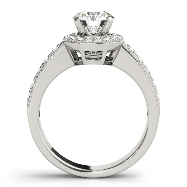 ENGAGEMENT RINGS HALO ROUND - Image 2