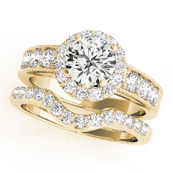 ENGAGEMENT RINGS HALO ROUND - Image 6