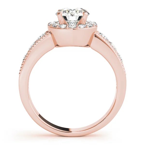 ENGAGEMENT RINGS HALO ROUND - Image 8